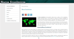 Desktop Screenshot of blocos-economicos.info