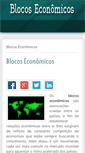 Mobile Screenshot of blocos-economicos.info